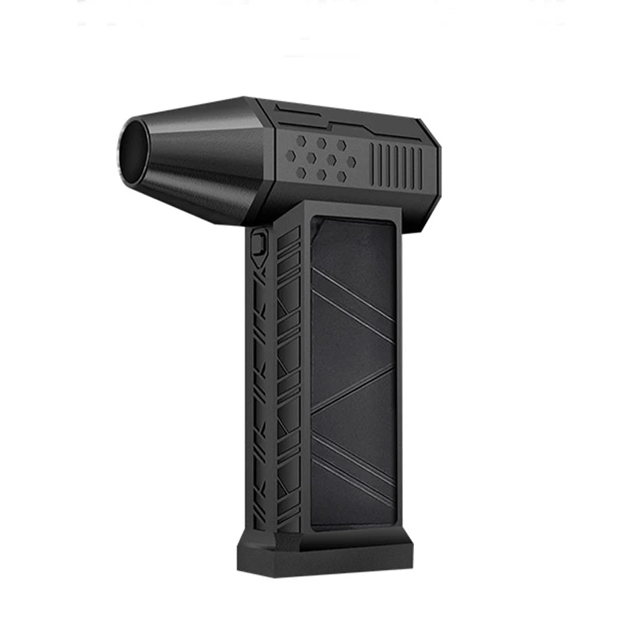 130000-120000PM Air Blower Turbo Jet Fan Electric Power Display Handheld Mini Dust Cleaner High Speed Duster Gun Cleaning Tool TecnoValet