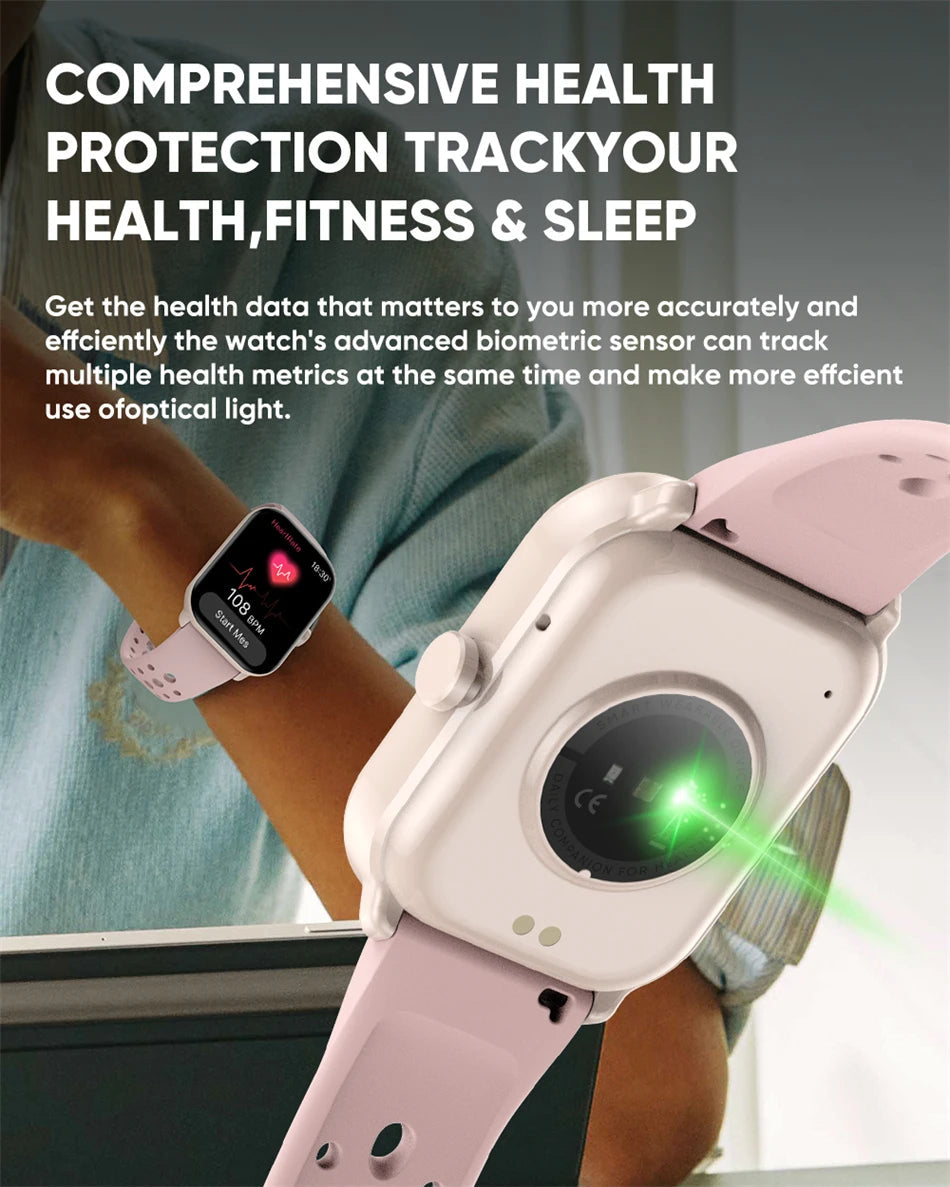 For Xiaomi Watch 5 Global Version Men Women HD AMOLED Screen Heart Rate Bluetooth Call GPS Track Waterproof Sports Smart Watch TecnoValet