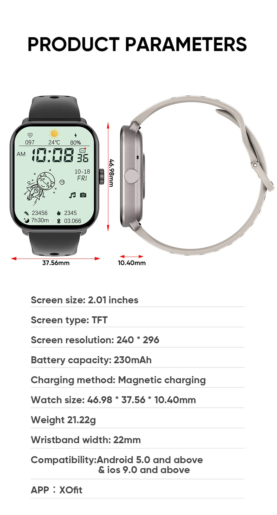 For Xiaomi Watch 5 Global Version Men Women HD AMOLED Screen Heart Rate Bluetooth Call GPS Track Waterproof Sports Smart Watch TecnoValet