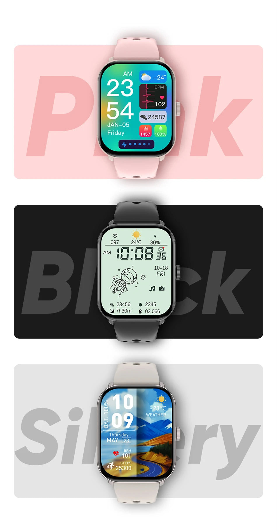 For Xiaomi Watch 5 Global Version Men Women HD AMOLED Screen Heart Rate Bluetooth Call GPS Track Waterproof Sports Smart Watch TecnoValet