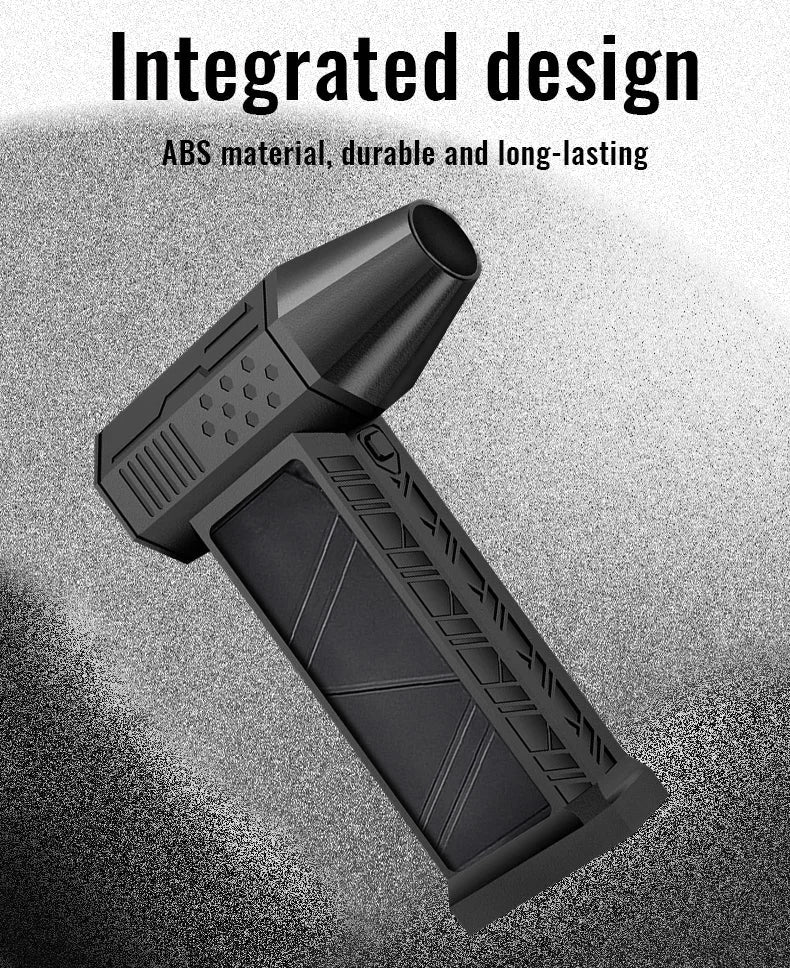 130000-120000PM Air Blower Turbo Jet Fan Electric Power Display Handheld Mini Dust Cleaner High Speed Duster Gun Cleaning Tool TecnoValet