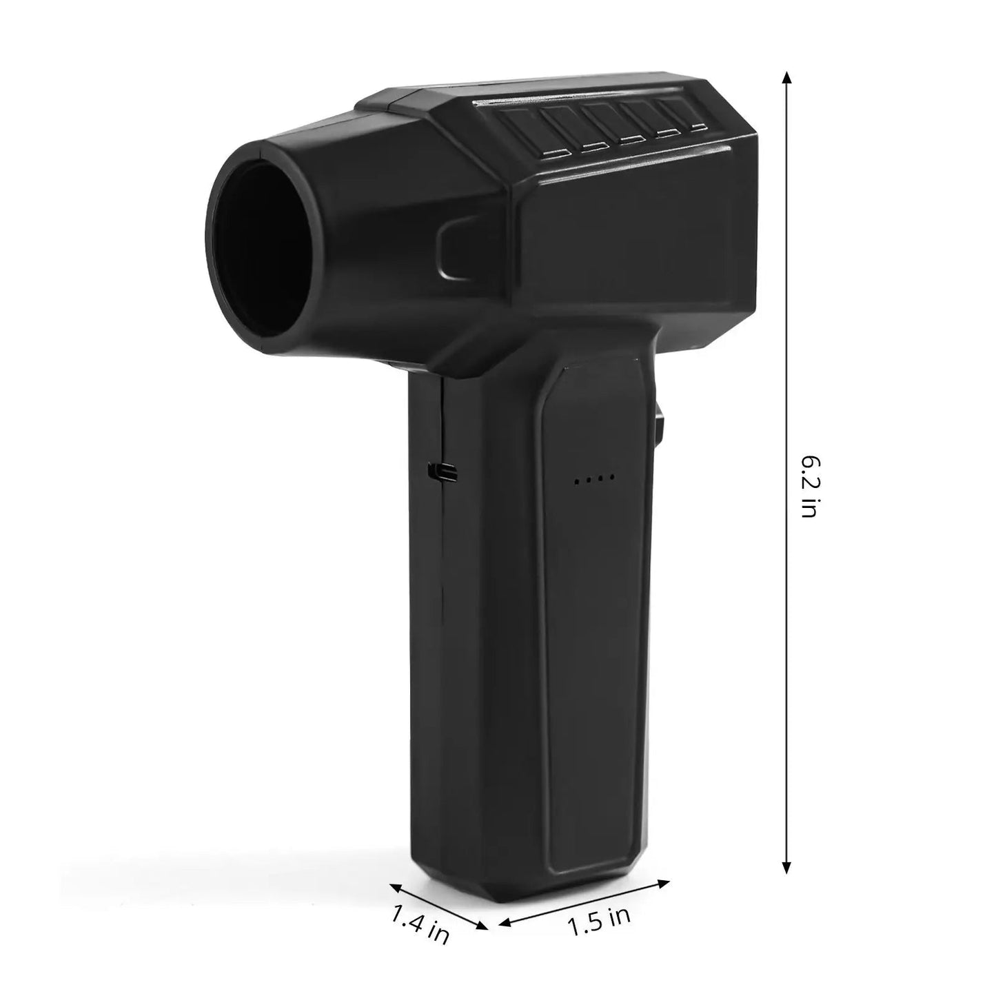 130000-120000PM Air Blower Turbo Jet Fan Electric Power Display Handheld Mini Dust Cleaner High Speed Duster Gun Cleaning Tool TecnoValet